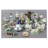 Group of porcelain figurines