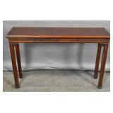 George III style mahogany console