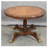 Regency style mahogany breakfast table