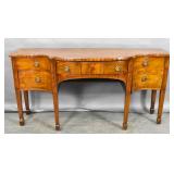 George III mahogany inlaid console