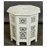 Indian painted side table