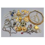 Group of costume jewelry