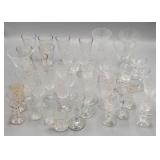 Group of Crystal & glass cordials;