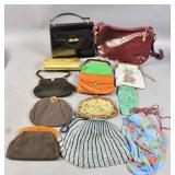 Group of  vintage handbags