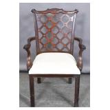 George III style mahogany armchair