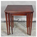 George III style nesting tables