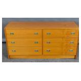 Campaign style 4-drawer chest