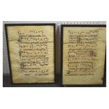 Two Antiphonary double-sided illuminations