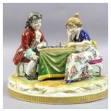 German porcelain figural group