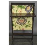 Victorian mahogany fire screen