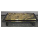 Asian style lacquered low table