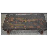 Chinese lacquered low table