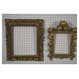 2 Giltwood frames