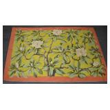 American floral needlework