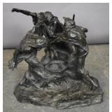 F. Flemming Baxter bronze sculpture