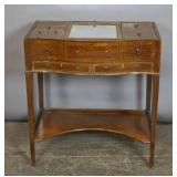 George III style inlaid beau brummell