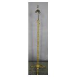 Gilt bronze floor lamp