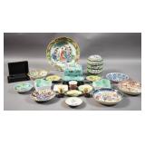 Group of Chinese export table articles