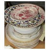 Group of European porcelain plates