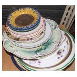 Group of assorted plates