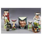 Group of Toby Jugs