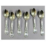 Tiffany & Co. sterling silver Chrysanthemum spoons