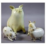 Group 4 of pig figures