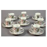 Tiffany & Co Elizabethan demitasse set