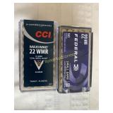 100 Rds 22 WMR