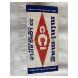 500 Rim Fire Cartridges