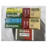 125 Rnds Various 12 Ga Shot Shells