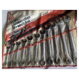 11 Pc Combo Wrench Set
