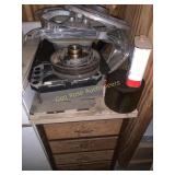 Garage Cabinet and Contents