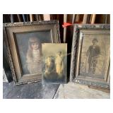 Antique Framed Portraits