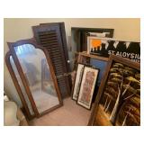 Frames, Mirrors, Posters