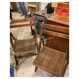 Folding Wood Chairs