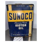 Sunoco Motor Oil can-2 gallon
