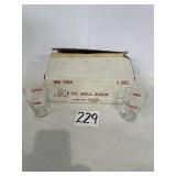 Coca Cola 6 oz glasses--12 total