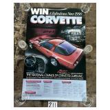 Corvette poster