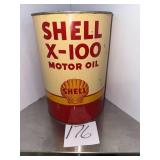 Shell Motor Oil Can