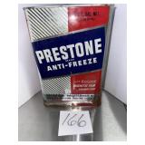 Prestone Anti Freeze can