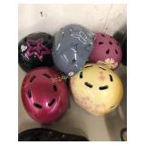 Five Bicycle Skateboard Helmets