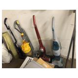 Dyson Vacuum and three others