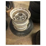 3 Chevy 6 Lug Wheels 3 Chevy 6 Lug Wheels