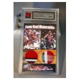 Michael Jordan Game Used dual jersey card #1 of 1