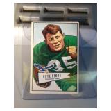1952 Bowman small - Pete Pihos #92