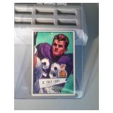 1952 Bowman small - Yale Lary #140 rookie