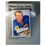 1952 Bowman large - Tom Fears #13 HOF