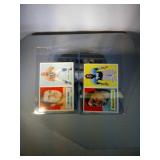 1957 Topps Football - lot of 2, numbers 10 and 11