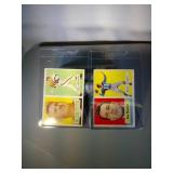1957 Topps Football - lot of 2, numbers 40 and 47